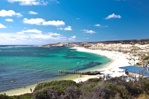 LA plage de Margareth River