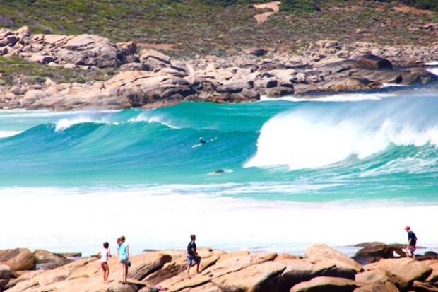 Les fameuses vagues de Margareth River
