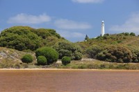 Un lac rose, et oui!