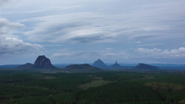 Glasshouse mountains